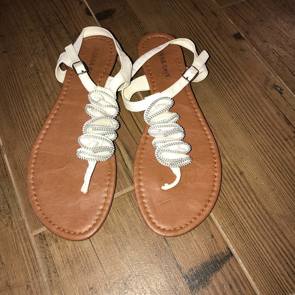 Danna Raye Zipper Sandals
